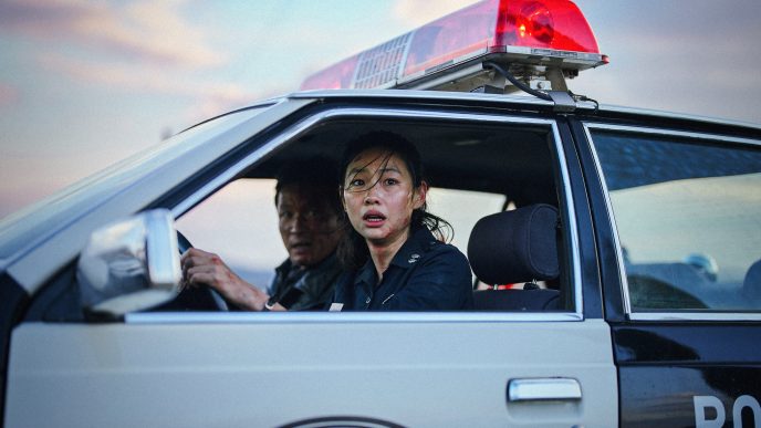 Hwang Jung-min and Hoyeon in Na Hong-jin’s sci-fi thriller Hope.