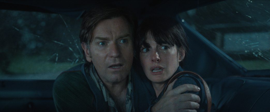 Anne Hathaway and Ewan McGregor in David Robert Mitchell’s The End of Oak Street.