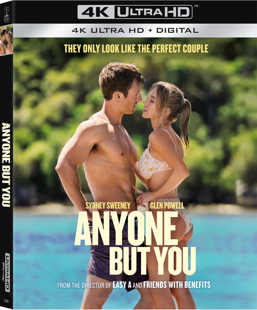 Anyone But You 4K UHD featuring Sydney Sweeney and Glen Powell
