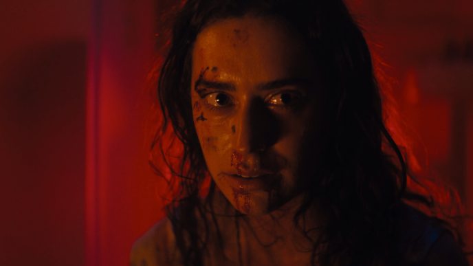 Paige Evans in horror film Godmother