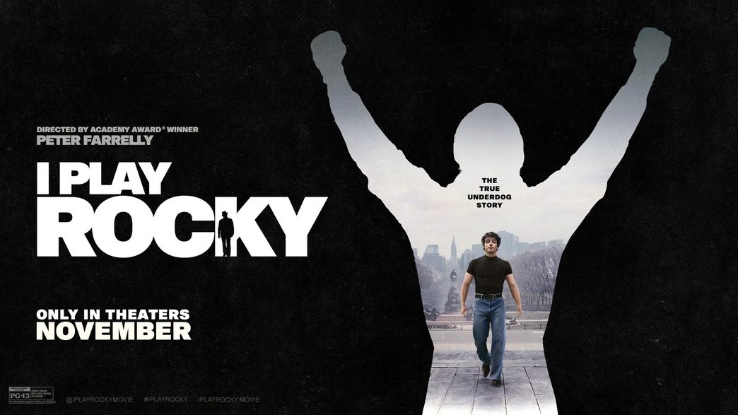 Anthony Ippolito stars as Sylvester Stallone in I Play Rocky, directed by Peter Farrelly.