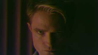 Robert Pattinson as Chris Hansen in Lance Oppenheim’s PRIMETIME.