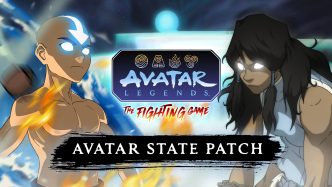 Avatar State Aang and other fighters appear in promotional artwork for Avatar Legends: The Fighting Game Patch 4.