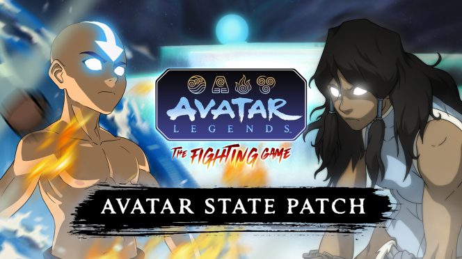 Avatar State Aang and other fighters appear in promotional artwork for Avatar Legends: The Fighting Game Patch 4.