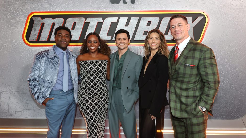 John Cena, Jessica Biel, Sam Richardson, Teyonah Parris and Arturo Castro discuss Matchbox The Movie.