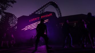 Dark Nights at Hersheypark Halloween 2026 features five haunted houses, five scare zones and lights-out roller coaster rides.