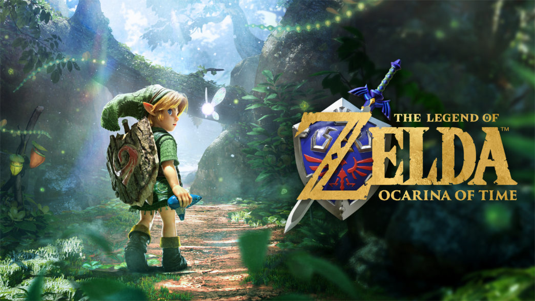 Link explores Hyrule in The Legend of Zelda: Ocarina of Time for Nintendo Switch 2.